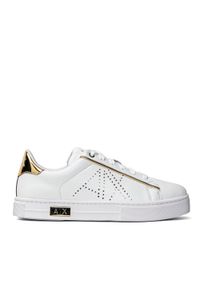 Sneakersy damskie białe Armani Exchange XDX079 XV415 K702. Kolor: biały