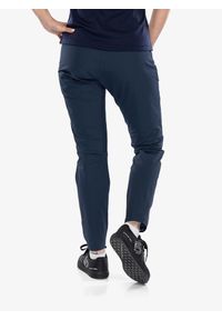 Fjällräven - Spodnie rowerowe damskie Fjallraven Hoja Hybrid Trousers. Kolor: niebieski. Długość: długie