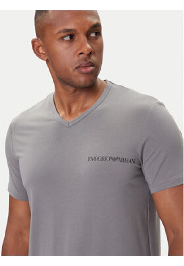 Emporio Armani Underwear Komplet t-shirtów EM000392 AF10779 M8014 Kolorowy Regular Fit. Materiał: bawełna. Wzór: kolorowy