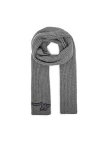 Weekend Max Mara Szalik Bardies 2525746035 Szary. Kolor: szary. Materiał: wełna, materiał