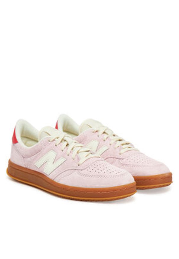 New Balance Sneakersy CT500EA Różowy. Kolor: różowy. Materiał: zamsz, skóra