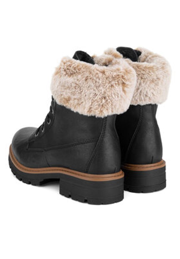 Clara Barson Botki WS6331-01 Czarny. Kolor: czarny. Materiał: materiał