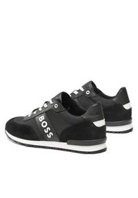 BOSS - Boss Sneakersy J29332 S Czarny. Kolor: czarny. Materiał: materiał #2