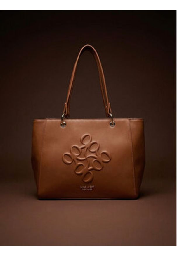 Nine West Torebka CEO-GIANNA-H242051 Brązowy. Kolor: brązowy