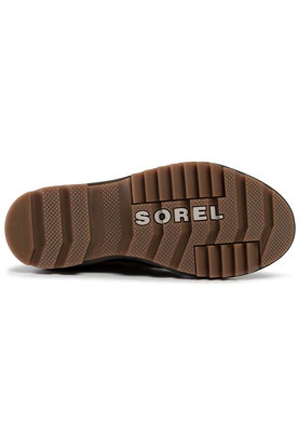 sorel - Sorel Śniegowce Torino II NL3488 Beżowy. Kolor: beżowy. Materiał: zamsz, skóra