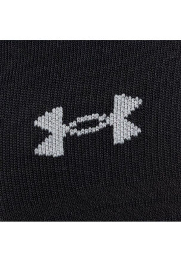 Under Armour Skarpety krótkie Heatgear No Show Sock 1346755-001 Czarny. Kolor: czarny. Materiał: materiał