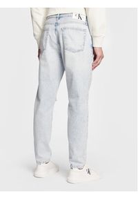 Calvin Klein Jeans Jeansy J30J322404 Błękitny Tapered Fit. Kolor: niebieski