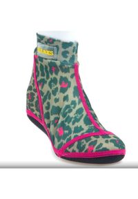 ZEAGLE - Duukies Keet Skarpety Neoprenowe Dzieci 32-33 - Lampart. Kolor: różowy. Materiał: neopren