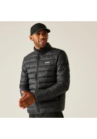 Regatta - Marizion Męska kurtka turystyczna z przegrodami. Kolor: szary, wielokolorowy, brązowy. Materiał: puch. Sport: outdoor, turystyka piesza #1