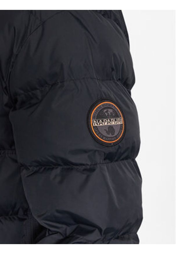 Napapijri Kurtka zimowa Rainforest NP0A4HMA Czarny Regular Fit. Kolor: czarny. Materiał: syntetyk. Sezon: zima