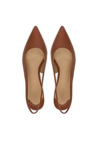 Lauren Ralph Lauren - LAUREN RALPH LAUREN Czółenka Lolah 802P09033002 Brązowy. Kolor: brązowy. Materiał: skóra #6