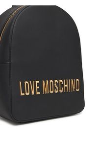 Love Moschino - LOVE MOSCHINO Plecak JC4193PP0NKD0000 Czarny. Kolor: czarny. Materiał: skóra #4