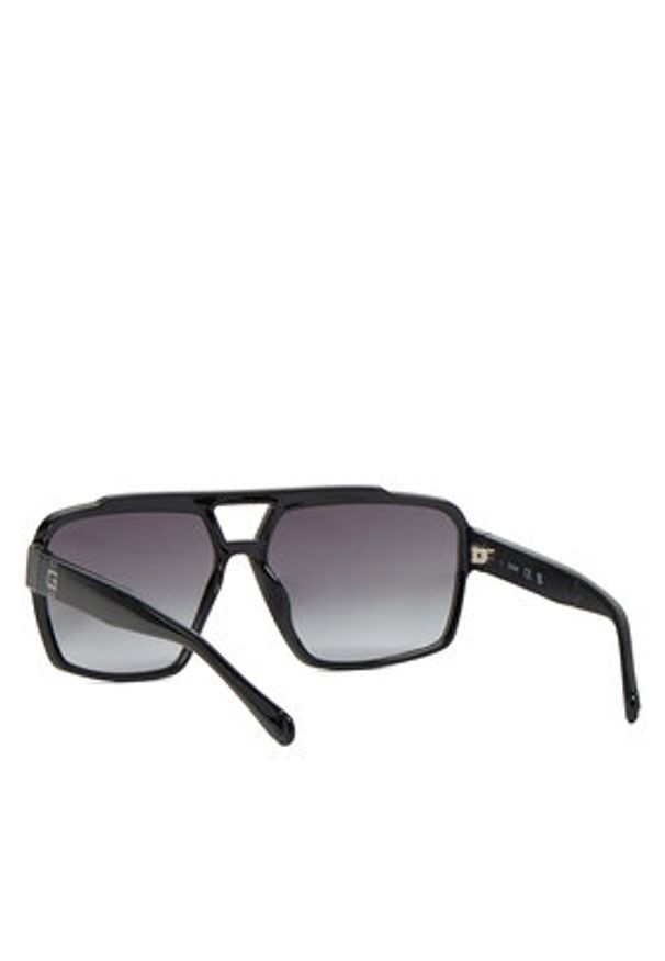 Guess Okulary przeciwsłoneczne GU00223 Czarny. Kolor: czarny