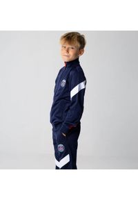 PARIS SAINT GERMAIN - Dres piłkarski dziecięcy Paris Saint-Germain 24/25. Kolor: wielokolorowy, niebieski, czerwony. Materiał: dresówka. Styl: elegancki, sportowy #1
