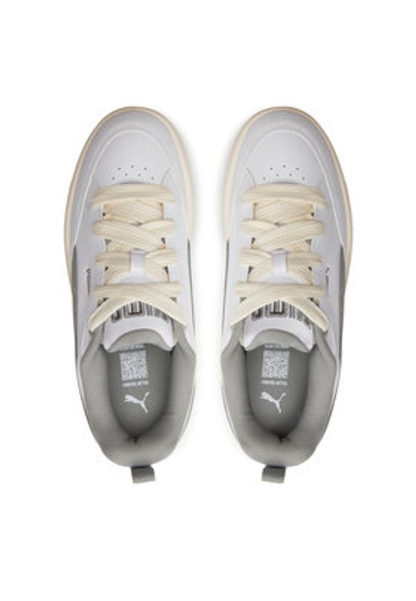 Puma Sneakersy Park Lifestyle 395084-01 Biały. Kolor: biały. Materiał: skóra