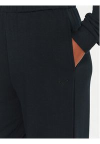 Roxy Spodnie dresowe Surfing By Sunlight ERJFB03495 Czarny Wide Leg. Kolor: czarny. Materiał: dresówka #5