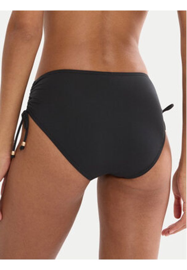 Triumph Dół od bikini Summer Tropics Midi 10226523 Czarny. Kolor: czarny. Materiał: syntetyk