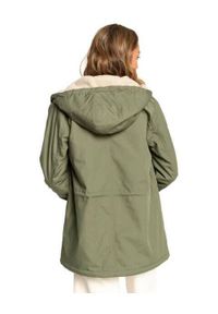 Kurtka zimowa damska Billabong So Easy parka. Kolor: zielony. Sezon: zima. Sport: turystyka piesza