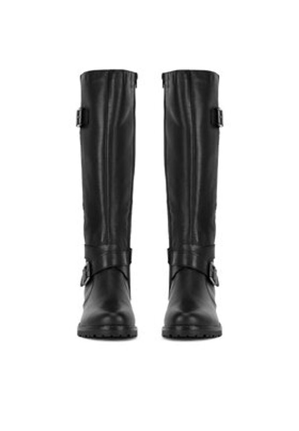 Remonte Oficerki R6593-00 Czarny. Kolor: czarny. Materiał: skóra