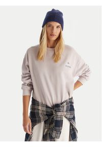 Quiksilver Bluza EQWFT03188 Fioletowy Oversize. Kolor: fioletowy. Materiał: bawełna #5