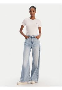 Guess T-Shirt W2YI44 J1314 Różowy Regular Fit. Kolor: różowy. Materiał: bawełna #4