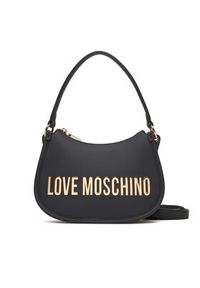 Love Moschino - LOVE MOSCHINO Torebka JC4027PP0NKD0000 Czarny. Kolor: czarny. Materiał: skórzane #4