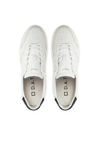 D.A.T.E. Sneakersy Court Calf M421-CR-CA-WB Biały. Kolor: biały. Materiał: skóra #4