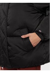 Tommy Jeans Kurtka puchowa Ovr Satin DW0DW16586 Czarny Regular Fit. Kolor: czarny. Materiał: syntetyk #6