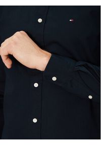 TOMMY HILFIGER - Tommy Hilfiger Koszula Core Flex MW0MW39988 Granatowy Regular Fit. Kolor: niebieski. Materiał: bawełna #6