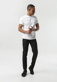 Born2be - Biała Koszulka Pixyphe. Okazja: na co dzień. Kolor: biały. Styl: klasyczny, casual, elegancki #4