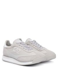 EA7 Emporio Armani Sneakersy 7X000655 AF23106 MZ630 Szary. Kolor: szary. Materiał: materiał #2