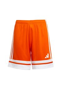 Adidas - Szorty dla dzieci adidas Squadra25. Kolor: żółty, pomarańczowy, biały, wielokolorowy. Wzór: jednolity. Styl: sportowy