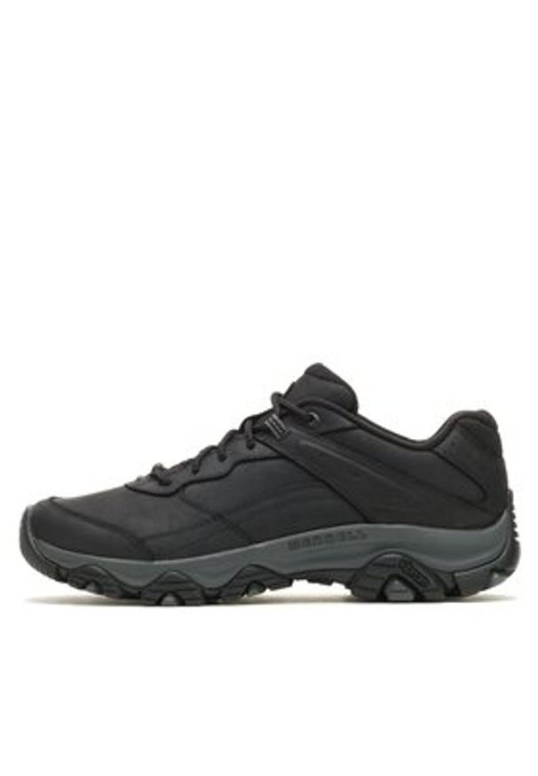 Merrell Trekkingi Moab Adventure 3 J003805 Czarny. Kolor: czarny. Materiał: skóra. Sport: turystyka piesza