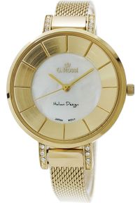 Zegarek Gino Rossi damski Nowima złoty (10571-3D1). Kolor: złoty #1