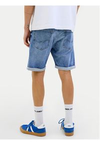Jack & Jones - Jack&Jones Szorty jeansowe Rick 12269612 Niebieski Regular Fit. Kolor: niebieski. Materiał: bawełna #6