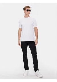 Karl Lagerfeld - KARL LAGERFELD Komplet t-shirtów 765000 500298 Biały Slim Fit. Typ kołnierza: dekolt w karo. Kolor: biały. Materiał: bawełna