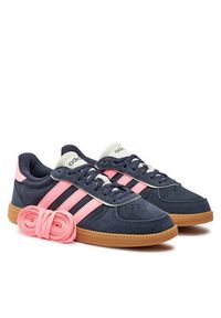 Adidas - adidas Sneakersy Breaknet Sleek IH5467 Granatowy. Kolor: niebieski. Materiał: skóra, zamsz #4
