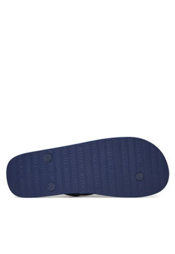 Jack & Jones Japonki Jfwlogo Palm Print Flip Flop Ln 12230642 Granatowy. Kolor: niebieski. Materiał: syntetyk. Wzór: nadruk