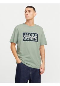 Jack & Jones - Jack&Jones T-Shirt Colton 12268439 Zielony Standard Fit. Kolor: zielony. Materiał: bawełna