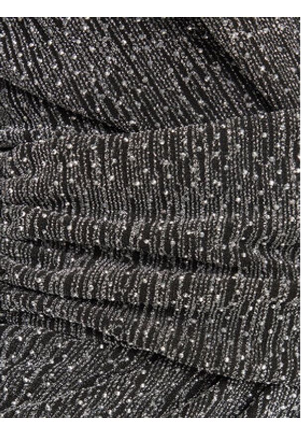 SIMONA CORSELLINI - Simona Corsellini Sukienka wieczorowa A25CEAB10201 Srebrny Slim Fit. Kolor: srebrny. Materiał: syntetyk. Styl: wizytowy