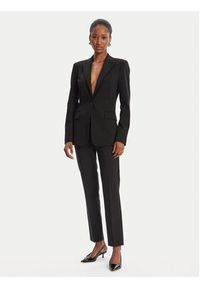 Pinko - PINKO Marynarka 104903 A24C Czarny Regular Fit. Kolor: czarny. Materiał: syntetyk #4