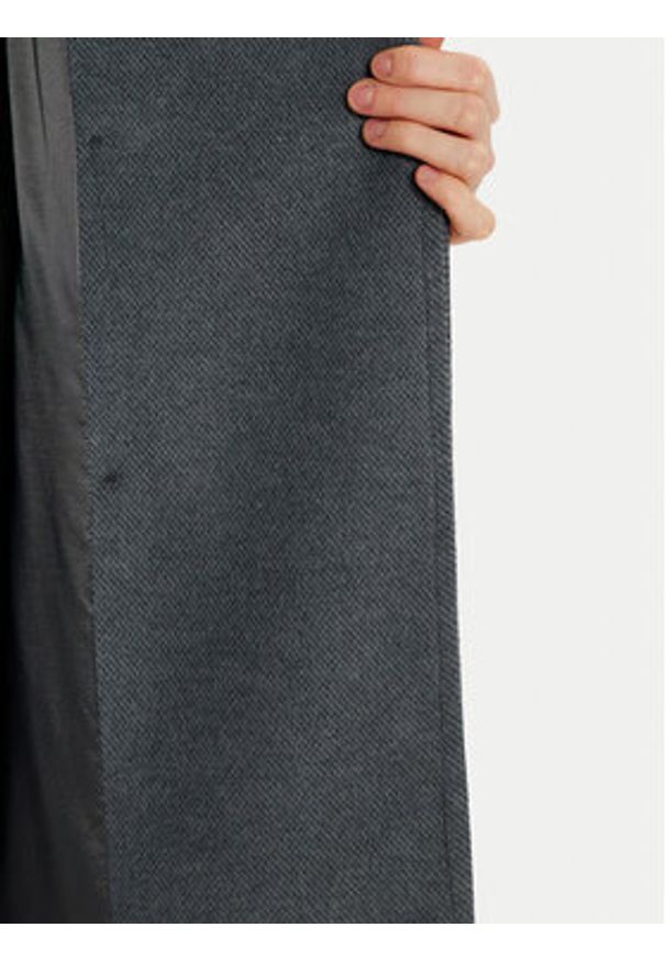 Imperial Płaszcz zimowy KI54IID Szary Loose Fit. Kolor: szary. Materiał: syntetyk. Sezon: zima