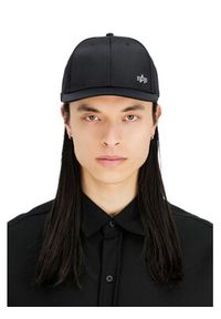 Alpha Industries Czapka z daszkiem Metal Label 156905 Czarny. Kolor: czarny. Materiał: poliamid, nylon #2