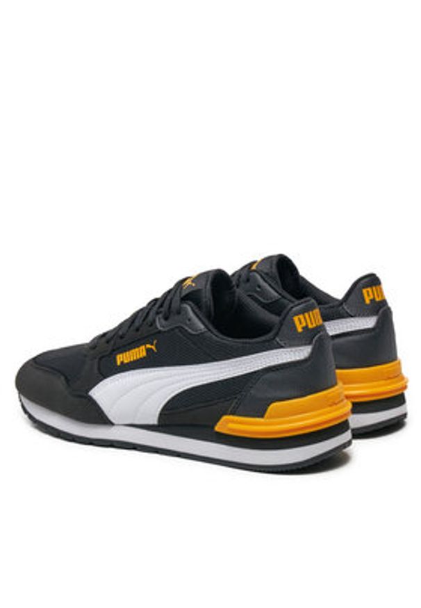 Puma Sneakersy ST Runner v4 Mesh Jr 399876 03 Czarny. Kolor: czarny. Materiał: skóra, zamsz