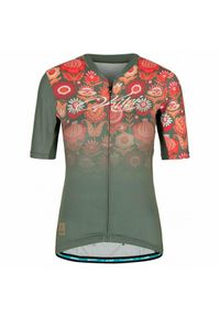 Damska koszulka kolarska Kilpi ORETI-W. Kolor: zielony. Sport: kolarstwo #1