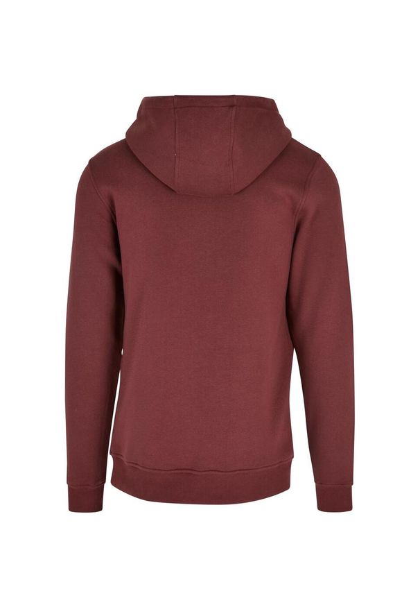 BUILD YOUR BRAND - Organiczna Bluza Z Kapturem Unisex Dla Dorosłych. Typ kołnierza: kaptur. Kolor: różowy