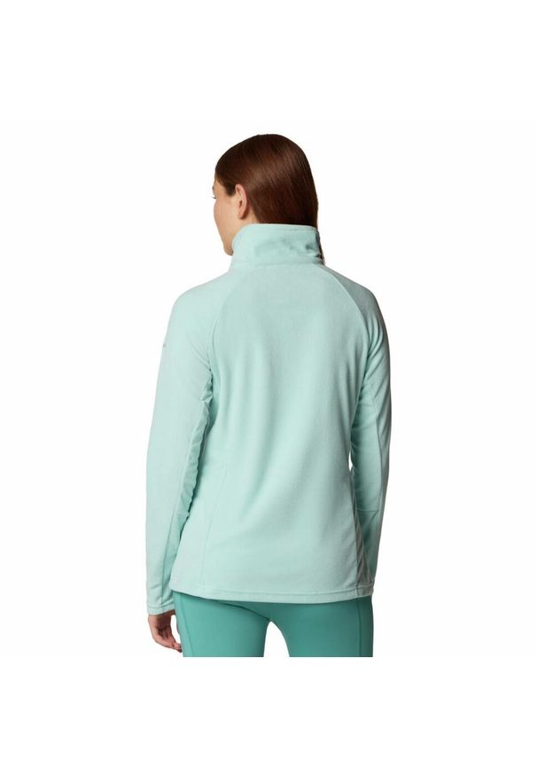 columbia - Bluza polarowa damska Columbia Glacial IV Half Zip. Kolor: zielony. Materiał: polar