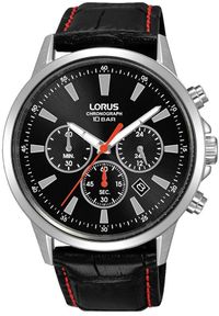 Zegarek Lorus Zegarek Lorus chronograf męski RT315LX9 czarny 43 mm .. Kolor: czarny #1
