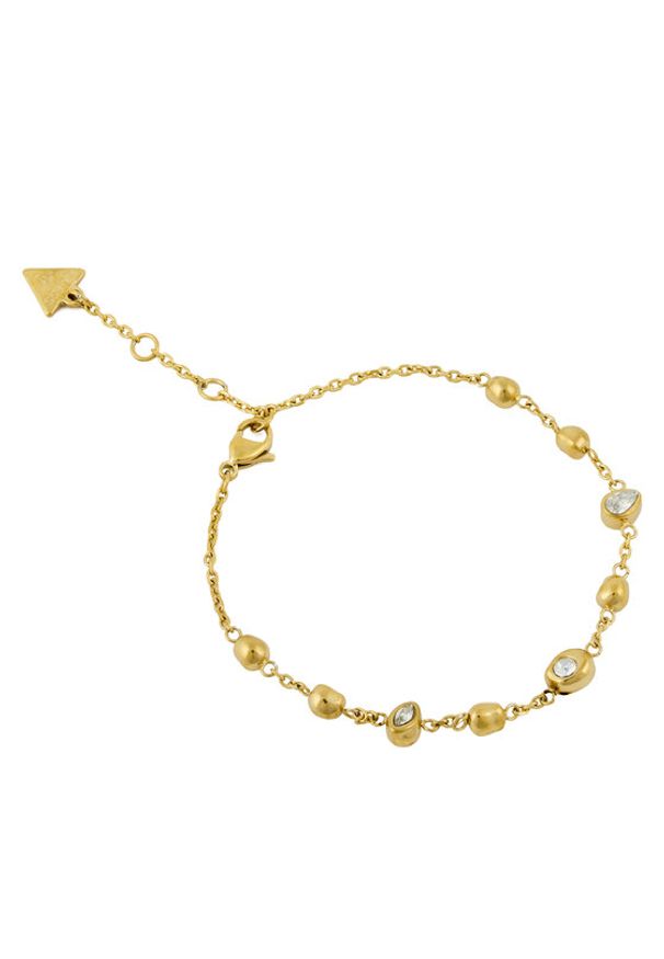 Guess Bransoletka JUBB05 183JW Złoty. Materiał: metalowe. Kolor: złoty