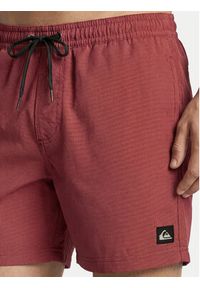 Quiksilver Szorty kąpielowe Everyday Deluxe EQYJV04101 Czerwony Regular Fit. Kolor: czerwony. Materiał: syntetyk #3